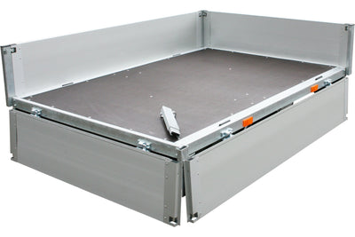 13P115 | Aluminium | Ladmål 210 x 144 x 35 cm | 1350 kg