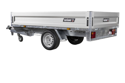 Variant 13P215 Trailer | Aluminium | Ladmål 254 x 144 x 35 cm | 1350 kg
