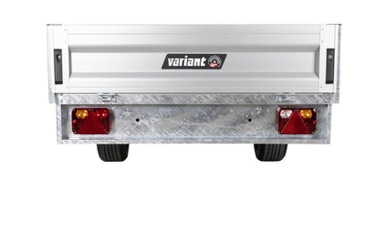 Variant 13P215 Trailer | Aluminium | Ladmål 254 x 144 x 35 cm | 1350 kg