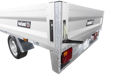 Variant 13P215 Trailer | Aluminium | Ladmål 254 x 144 x 35 cm | 1350 kg