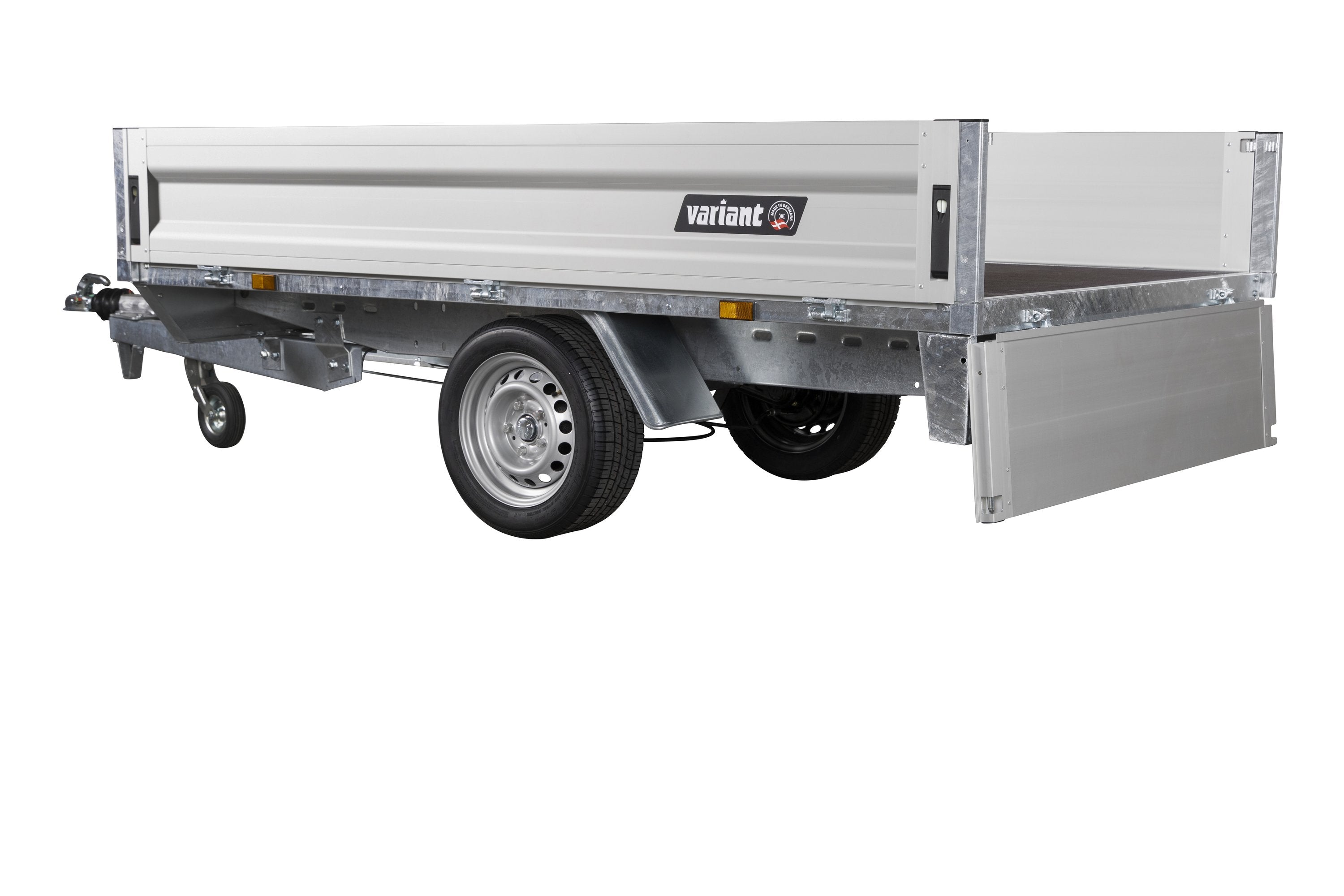 Variant 13P215 Trailer | Aluminium | Ladmål 254 x 144 x 35 cm | 1350 kg