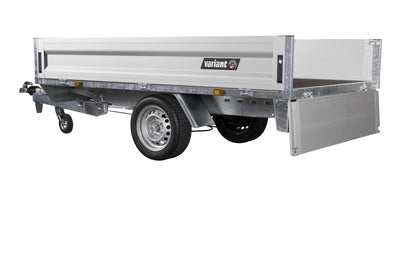 Variant 13P215 Trailer | Aluminium | Ladmål 254 x 144 x 35 cm | 1350 kg