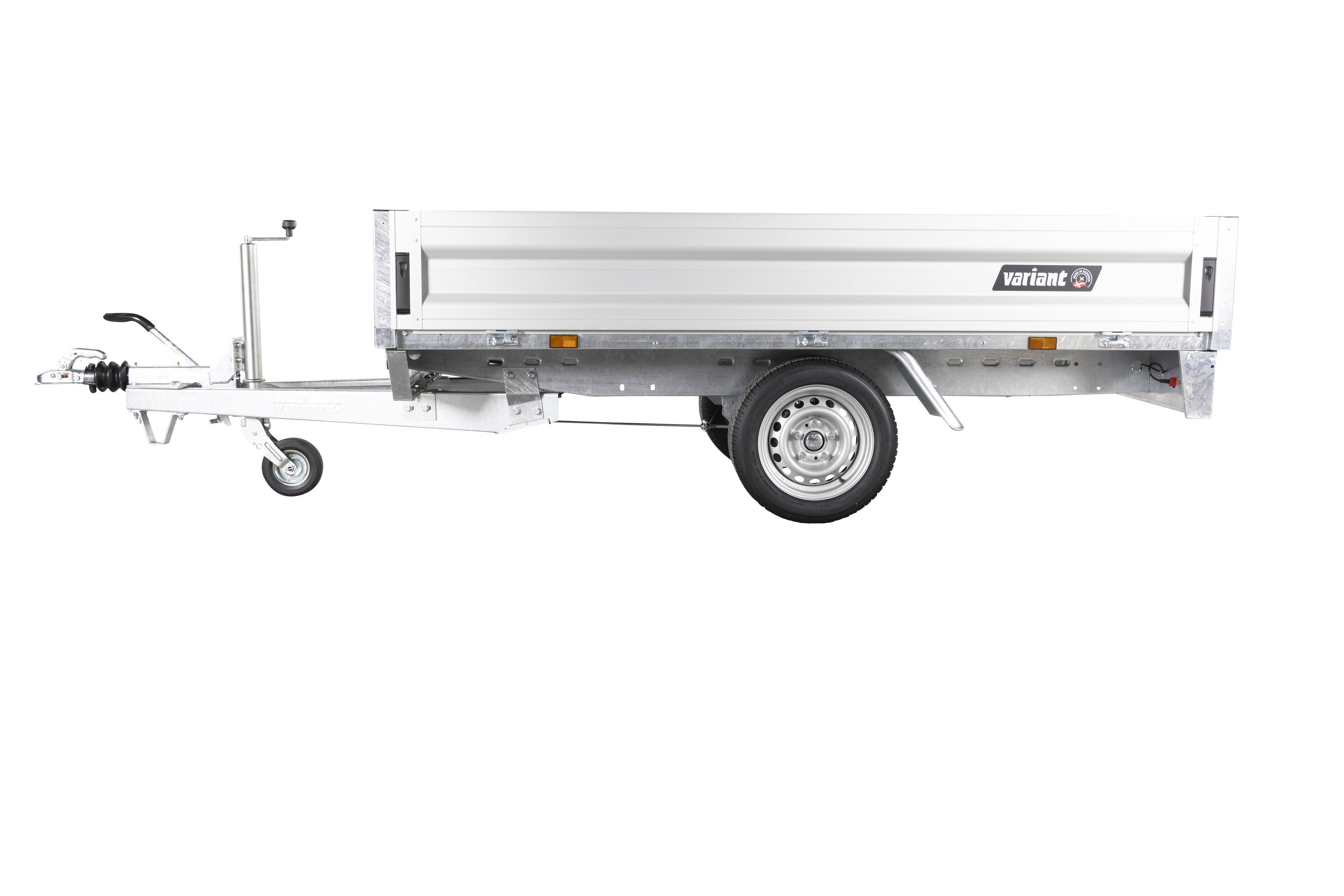 Variant 13P215 Trailer | Aluminium | Ladmål 254 x 144 x 35 cm | 1350 kg