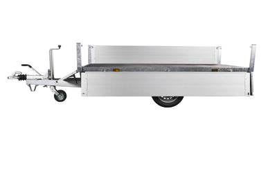 Variant 13P215 Trailer | Aluminium | Ladmål 254 x 144 x 35 cm | 1350 kg