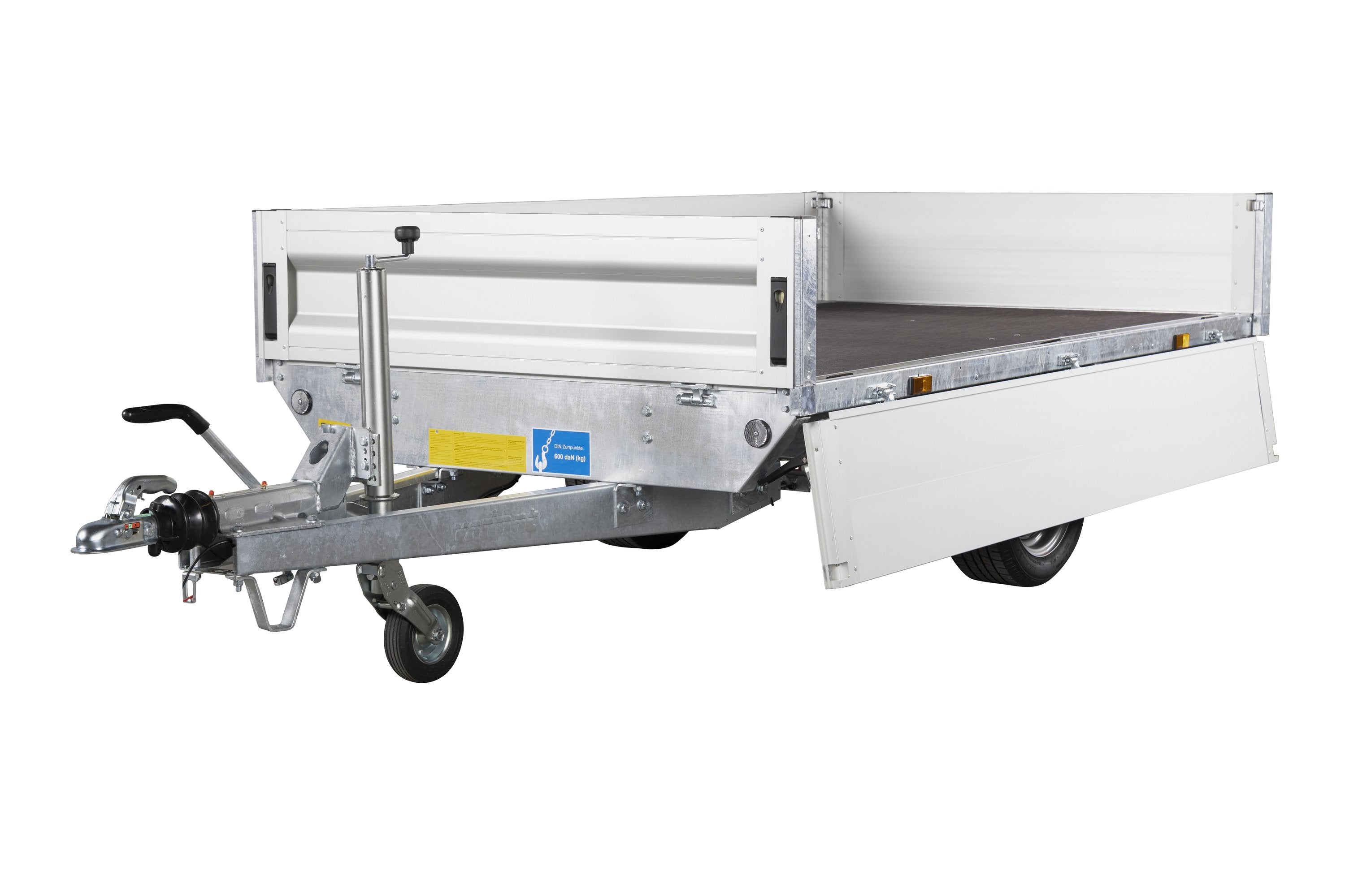 Variant 13P215 Trailer | Aluminium | Ladmål 254 x 144 x 35 cm | 1350 kg