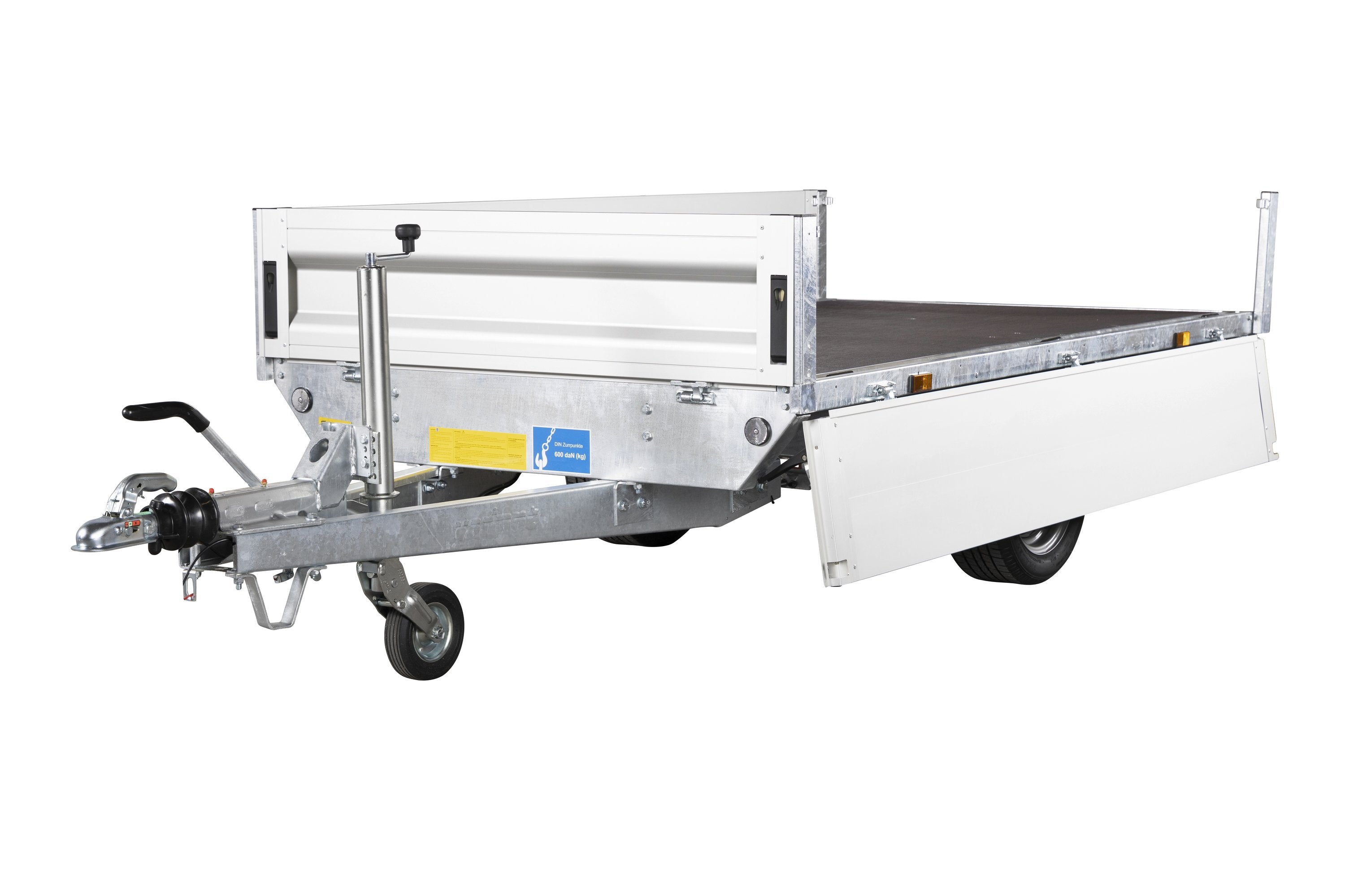 Variant 13P215 Trailer | Aluminium | Ladmål 254 x 144 x 35 cm | 1350 kg