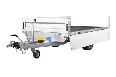 Variant 13P215 Trailer | Aluminium | Ladmål 254 x 144 x 35 cm | 1350 kg
