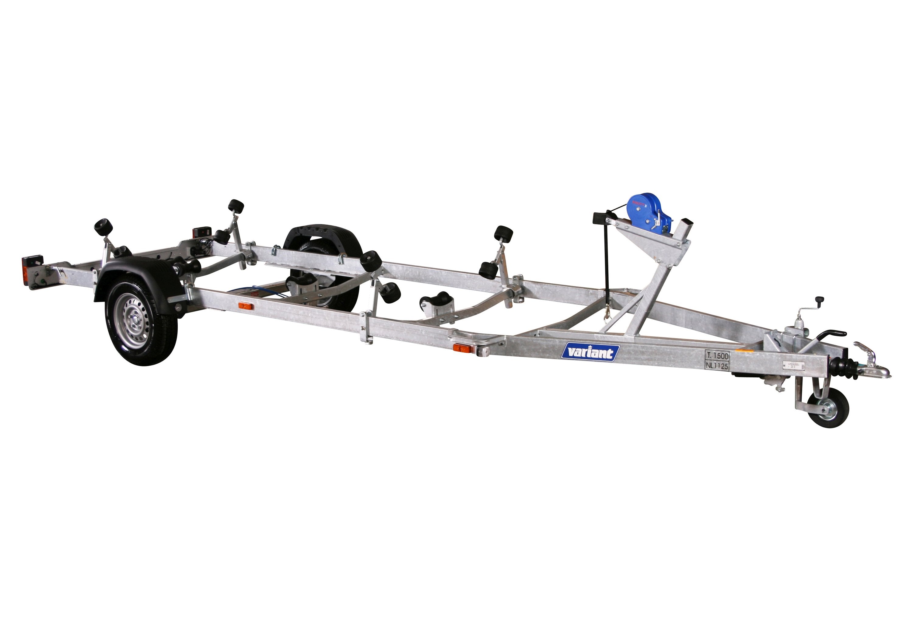 Variant Ocean 1500 Bådtrailer | 1 aksler, 14" hjul | 1500 kg