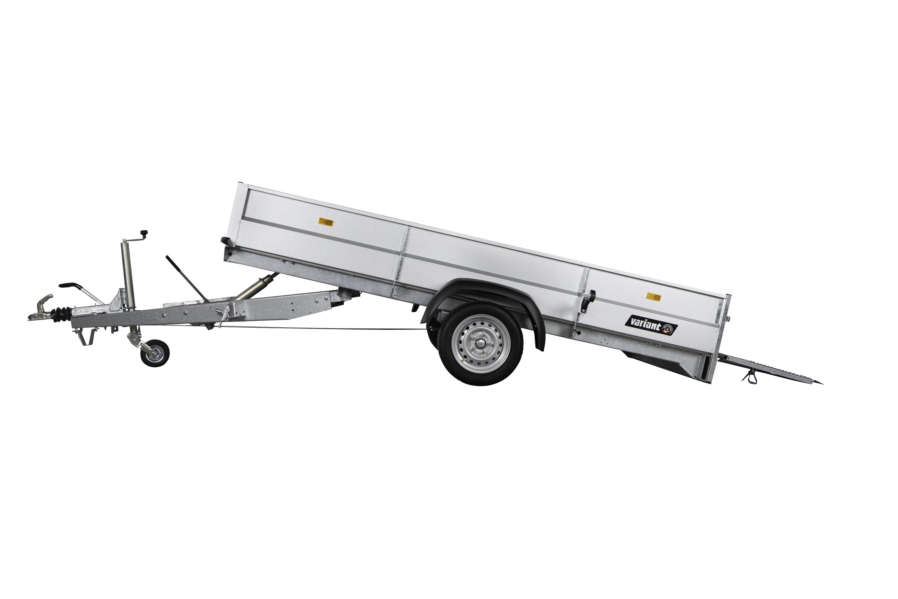 Variant 1519 F1 med Tip | Stål | Ladmål 314 x 195 x 39 cm | 1500 kg
