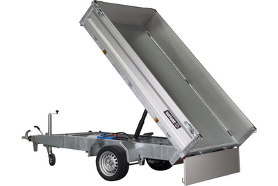 Variant 1815 T2 Tiptrailer | Aluminium/Stål | Ladmål 254 x 145 x 35 cm | 1800 kg