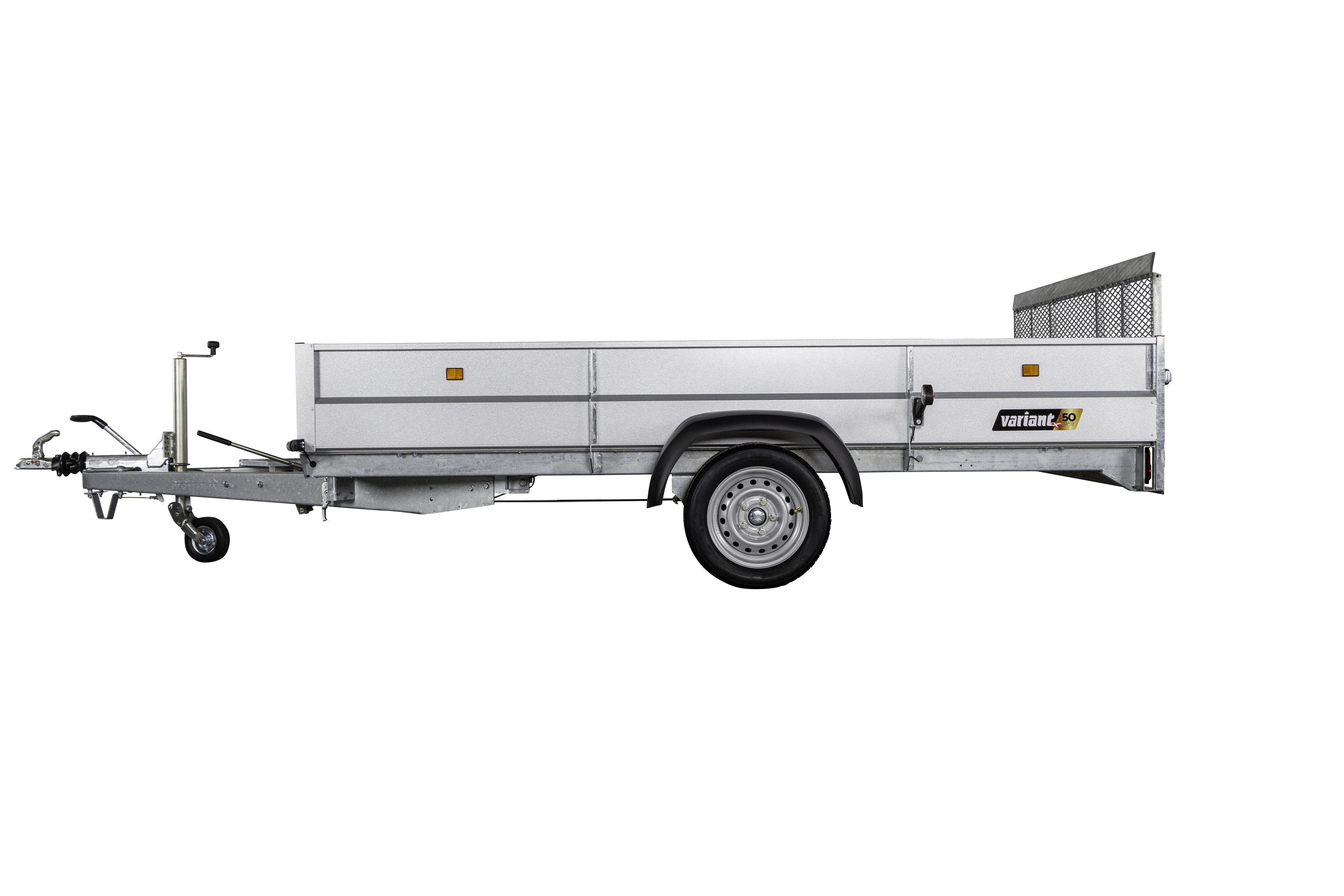 Variant 1819 F1 Tiptrailer | Stål | Ladmål 314 x 195 x 39 cm | 1800 kg