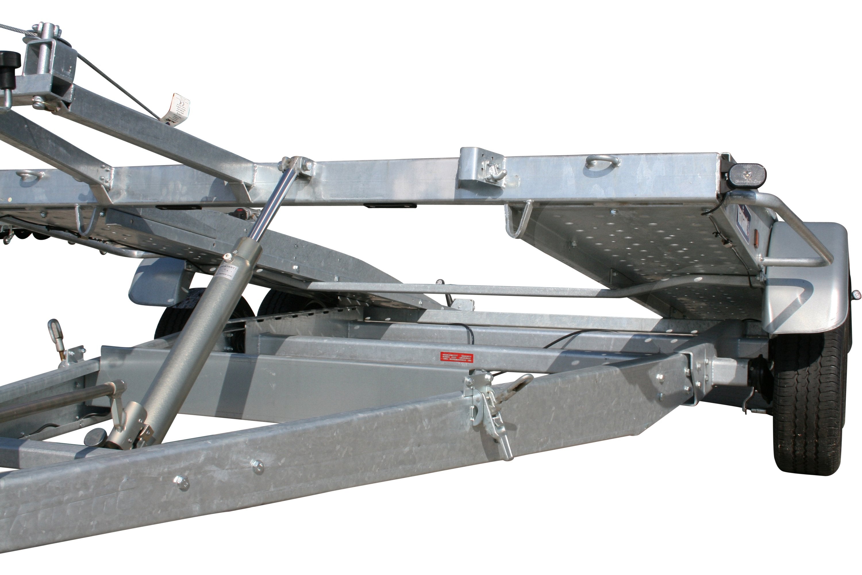 Variant 2004 A4 Classic Maskintrailer | Stål | Ladmål 400 x 200 x 21 cm | 2000 kg
