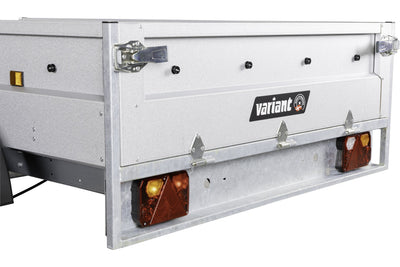 Variant 2004 F2 m/netgitter Boogie | Stål | Ladmål 255 x 145 x 39 cm | 2000 kg