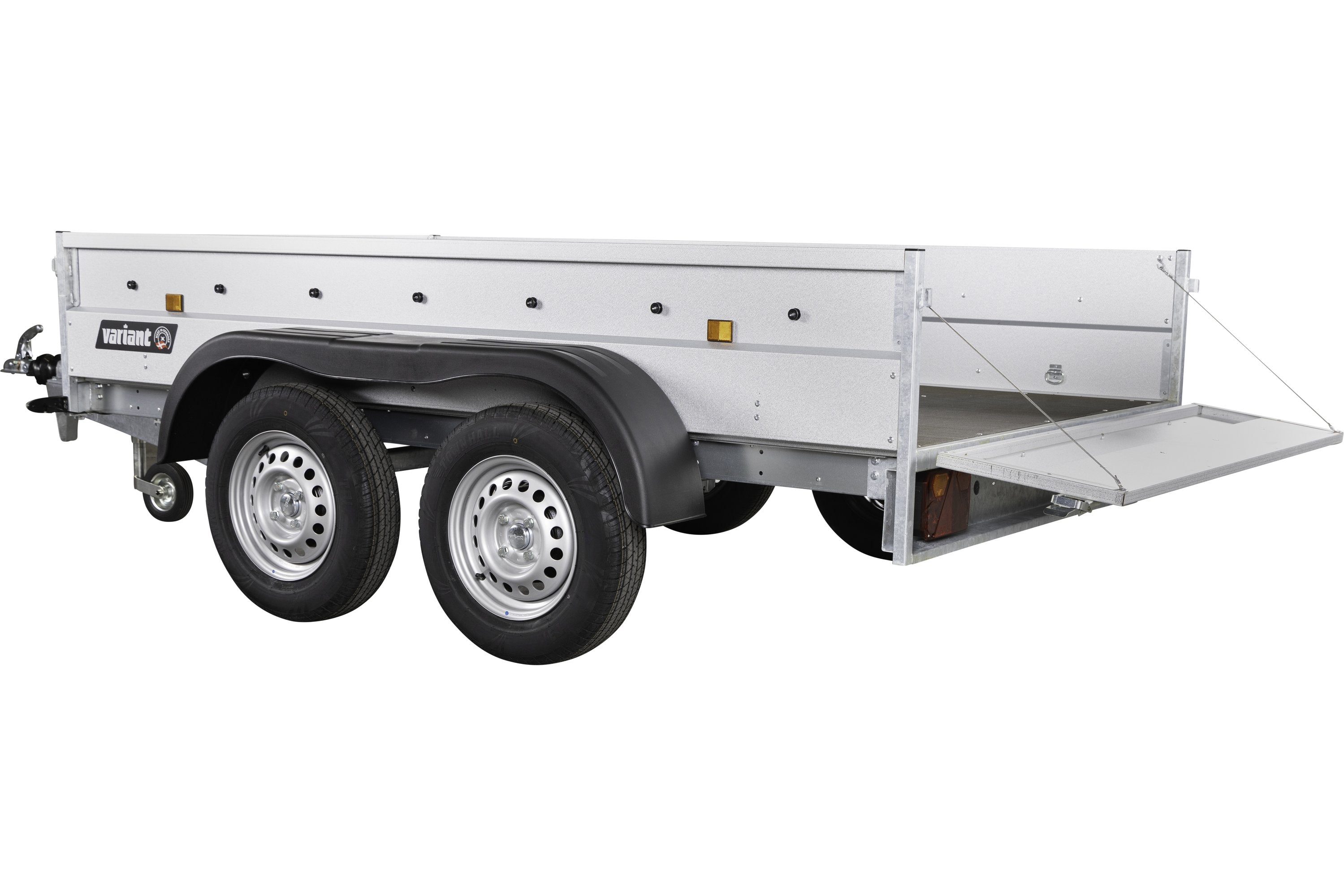 Variant 2004 F2 m/netgitter Boogie | Stål | Ladmål 255 x 145 x 39 cm | 2000 kg