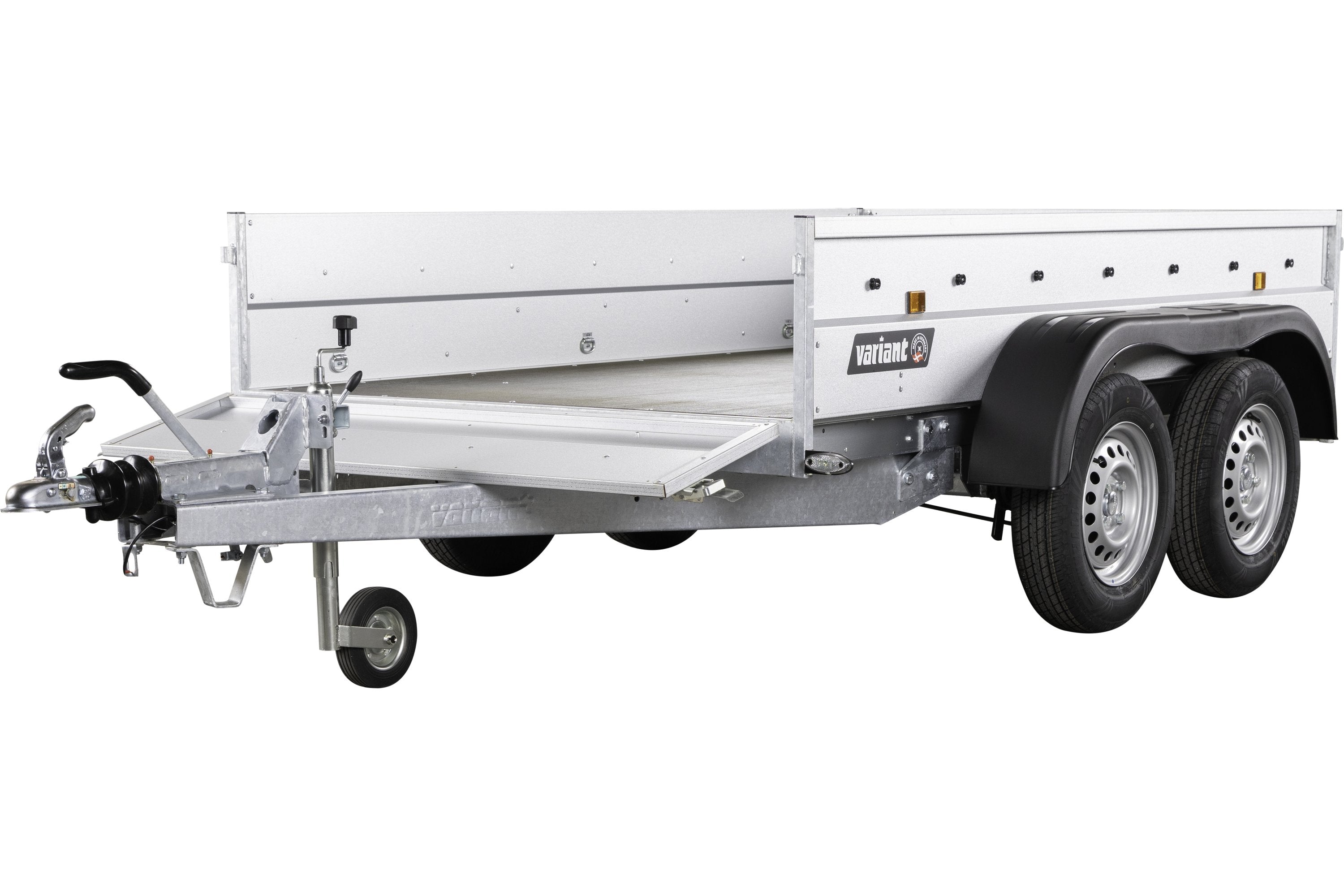 Variant 2004 F2 m/netgitter Boogie | Stål | Ladmål 255 x 145 x 39 cm | 2000 kg