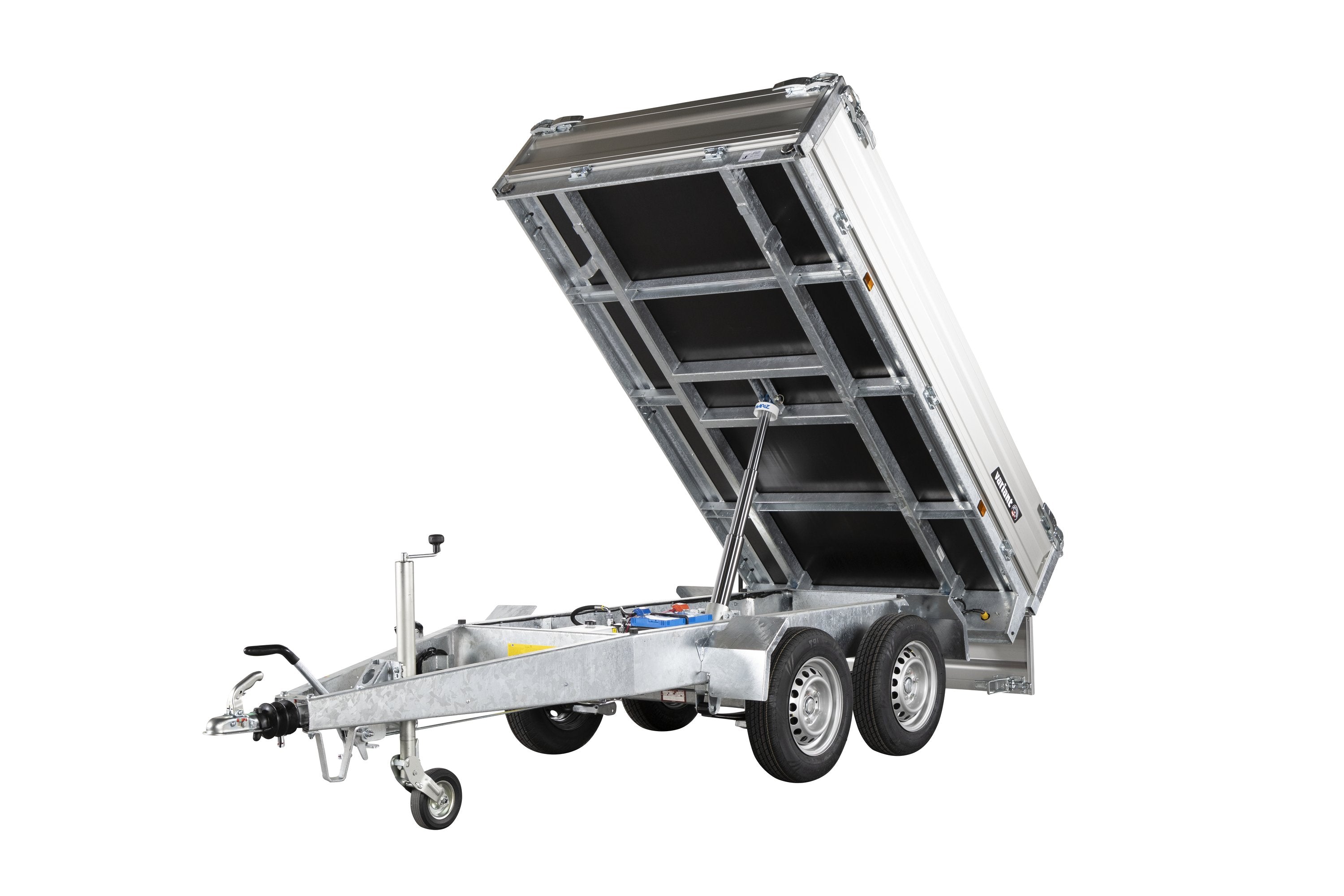 Variant 2015 T2 Maxi-Load Tiptrailer | Aluminium/Stål | Ladmål 254 x 145 x 35 cm | 2000 kg