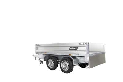 Variant 2015 T2 Maxi-Load Tiptrailer | Aluminium/Stål | Ladmål 254 x 145 x 35 cm | 2000 kg