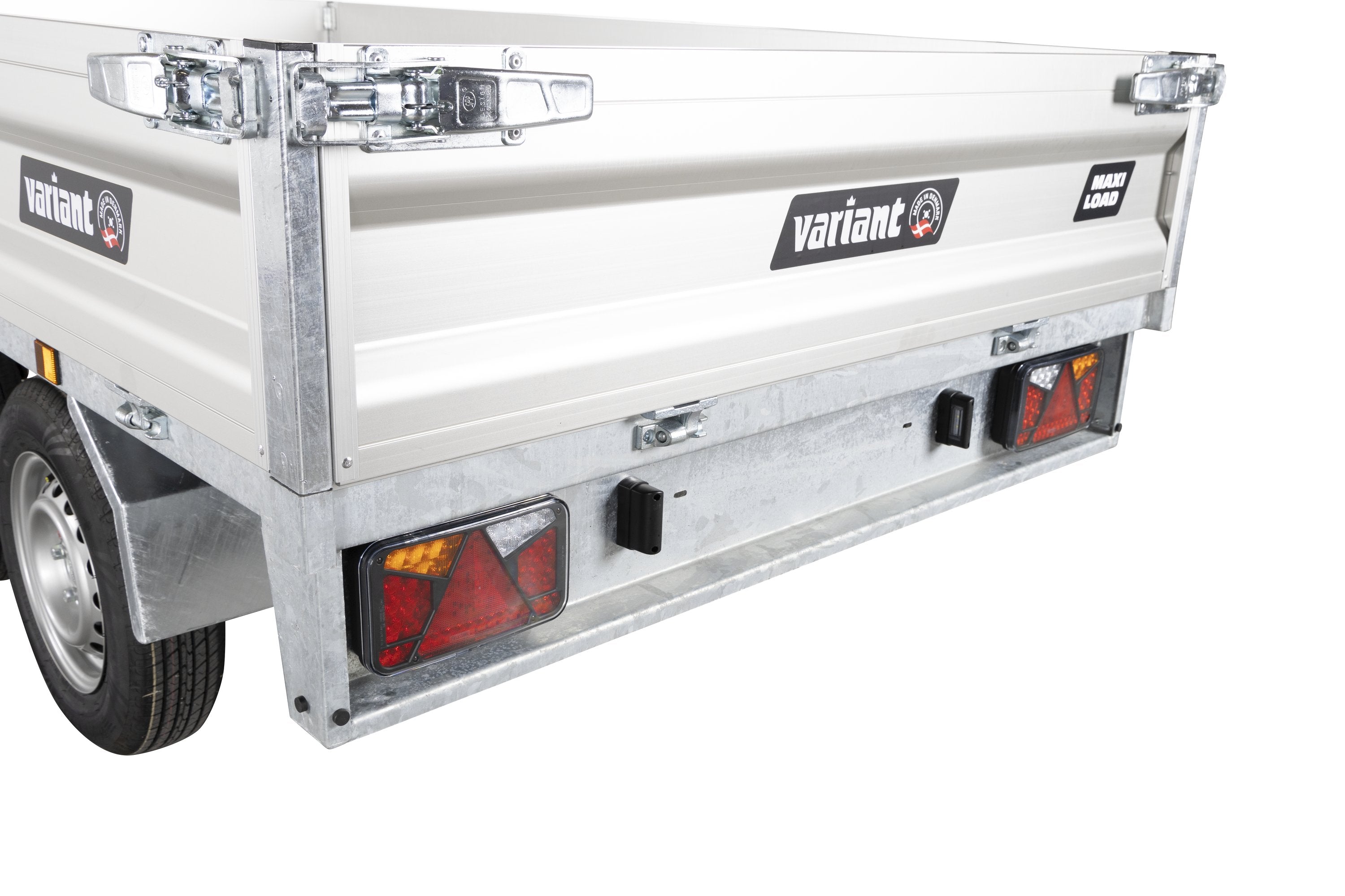 Variant 2015 T2 Maxi-Load Tiptrailer | Aluminium/Stål | Ladmål 254 x 145 x 35 cm | 2000 kg