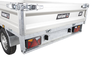 Variant 2015 T2 Maxi-Load Tiptrailer | Aluminium/Stål | Ladmål 254 x 145 x 35 cm | 2000 kg