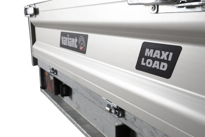 Variant 2015 T2 Maxi-Load Tiptrailer | Aluminium/Stål | Ladmål 254 x 145 x 35 cm | 2000 kg
