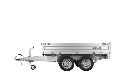 Variant 2015 T2 Maxi-Load Tiptrailer | Aluminium/Stål | Ladmål 254 x 145 x 35 cm | 2000 kg