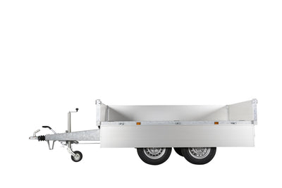 Variant 2015 T2 Maxi-Load Tiptrailer | Aluminium/Stål | Ladmål 254 x 145 x 35 cm | 2000 kg