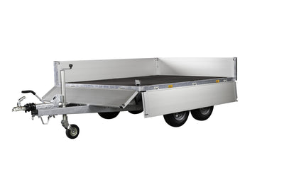Variant 2018 P2 Classic Trailer | Aluminium | Ladmål 255 x 175 x 35 cm | 2000 kg