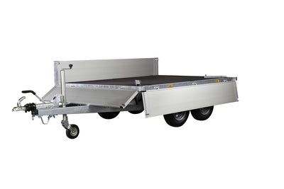 Variant 2018 P2 Classic Trailer | Aluminium | Ladmål 255 x 175 x 35 cm | 2000 kg