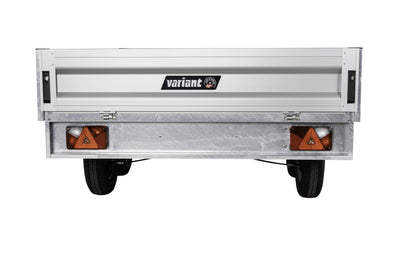 Variant 2018 P2 Classic Trailer | Aluminium | Ladmål 255 x 175 x 35 cm | 2000 kg