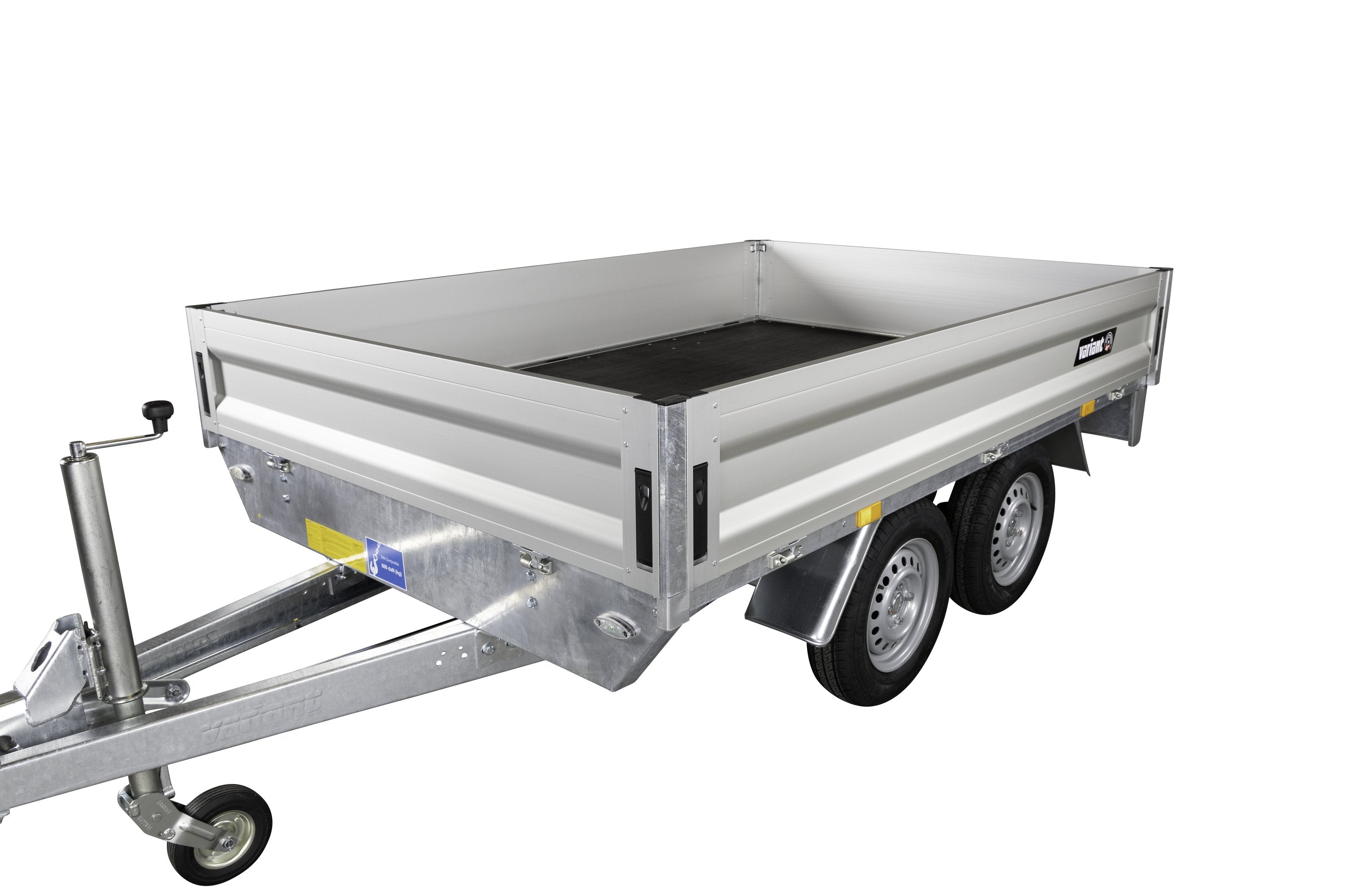 Variant 2018 P2 Classic Trailer | Aluminium | Ladmål 255 x 175 x 35 cm | 2000 kg