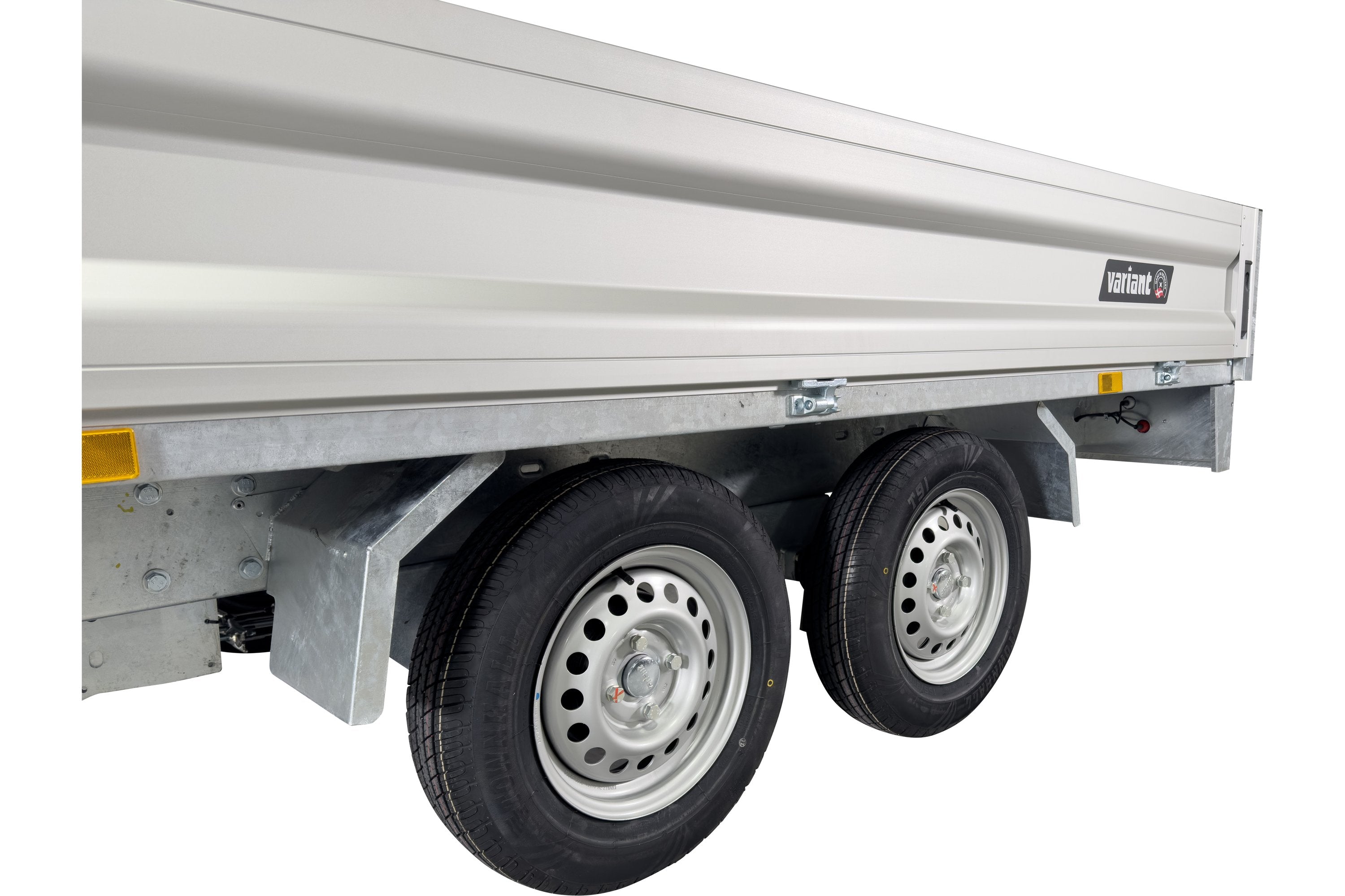 Variant 2018 P2 Classic Trailer | Aluminium | Ladmål 255 x 175 x 35 cm | 2000 kg