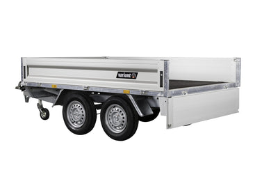 Variant 2018 P2 Classic Trailer | Aluminium | Ladmål 255 x 175 x 35 cm | 2000 kg