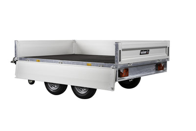 Variant 2018 P2 Classic Trailer | Aluminium | Ladmål 255 x 175 x 35 cm | 2000 kg
