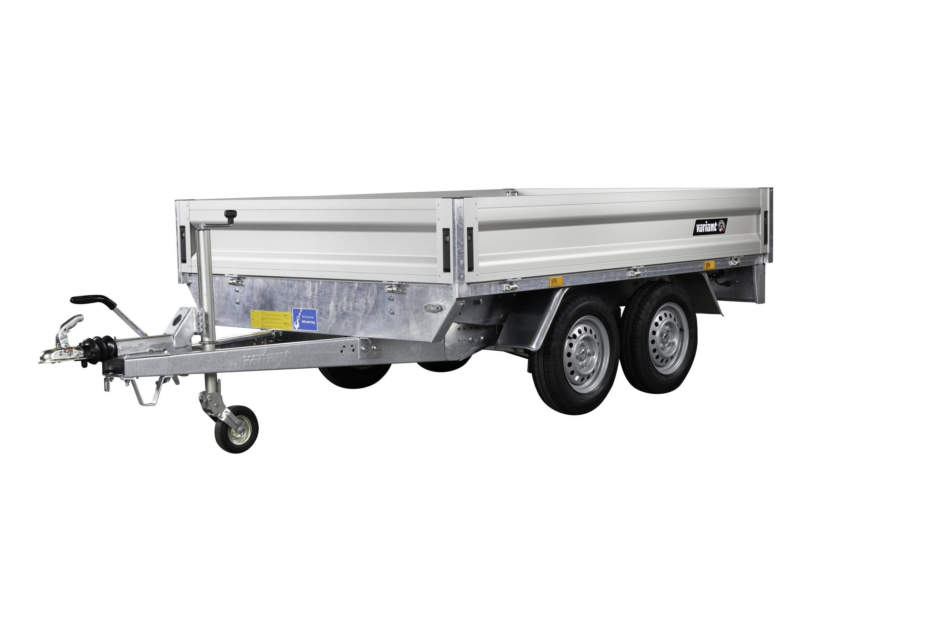 Variant 2018 P2 Classic Trailer | Aluminium | Ladmål 255 x 175 x 35 cm | 2000 kg
