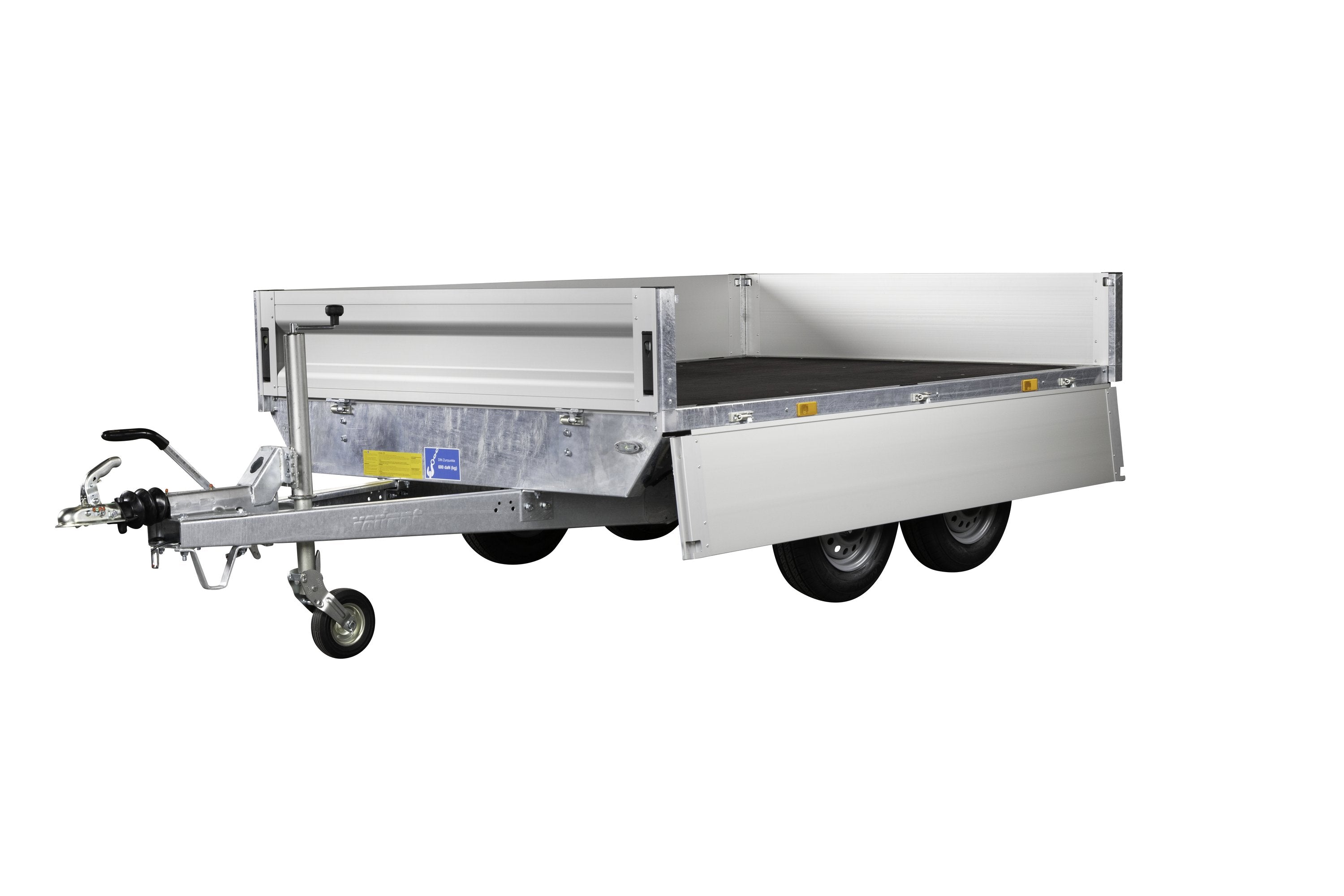 Variant 2018 P2 Classic Trailer | Aluminium | Ladmål 255 x 175 x 35 cm | 2000 kg