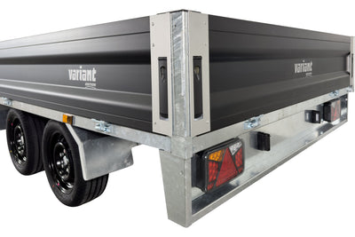 2018 P3 Edition | Aluminium | Ladmål 315 x 175 x 35 cm | 2000 kg