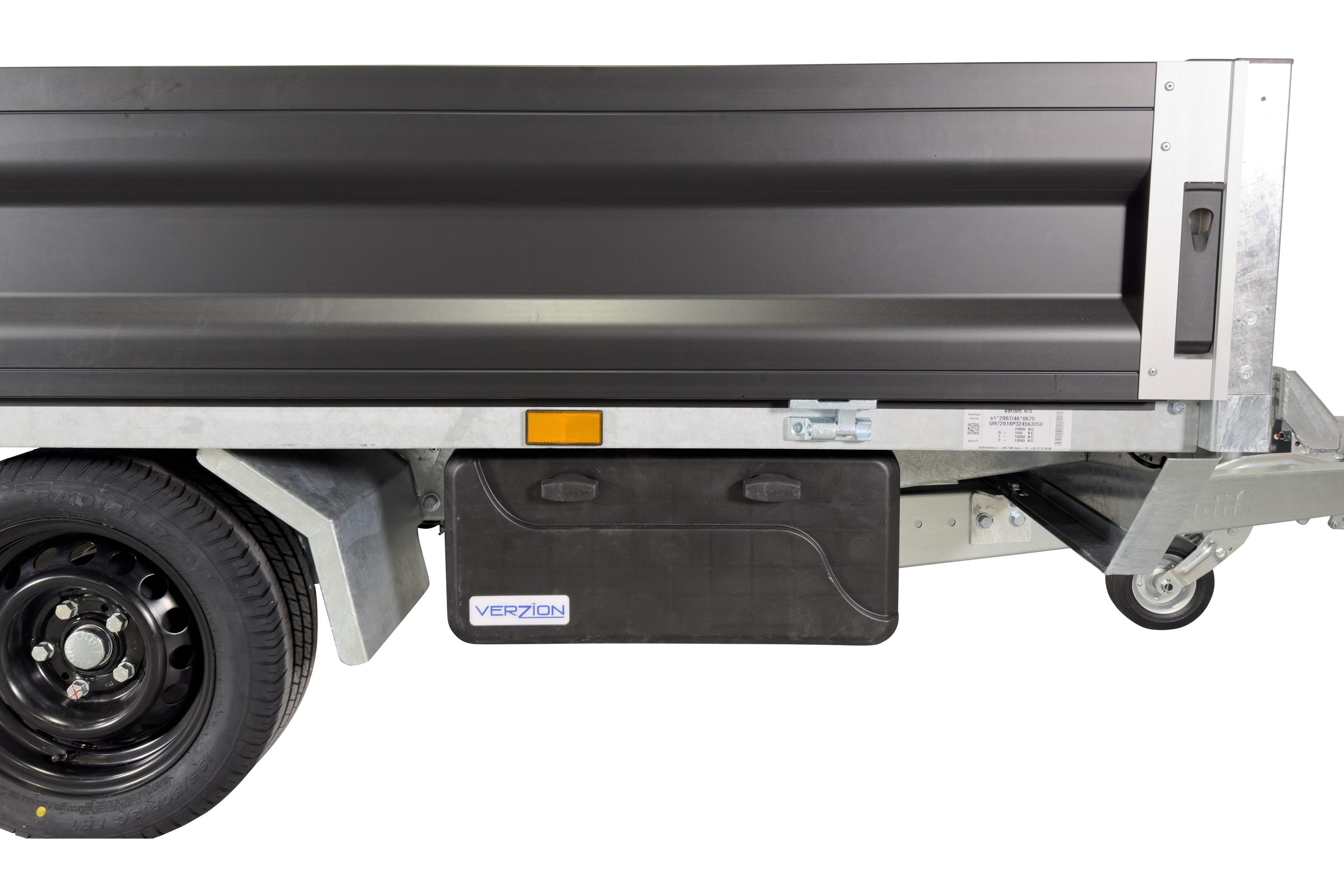 2018 P3 Edition | Aluminium | Ladmål 315 x 175 x 35 cm | 2000 kg