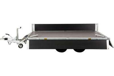 2018 P3 Edition | Aluminium | Ladmål 315 x 175 x 35 cm | 2000 kg