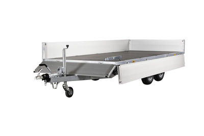 Variant 2018 P4 Trailer | Aluminium | Ladmål 415 x 175 x 35 cm | 2000 kg