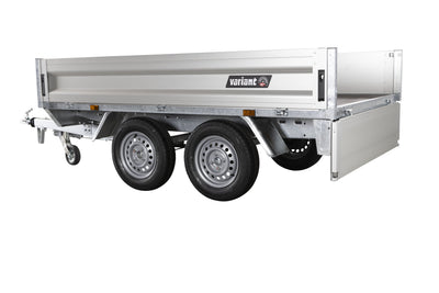 Variant 20P215 Trailer | Aluminium | Ladmål 254 x 144 x 35 cm | 2000 kg