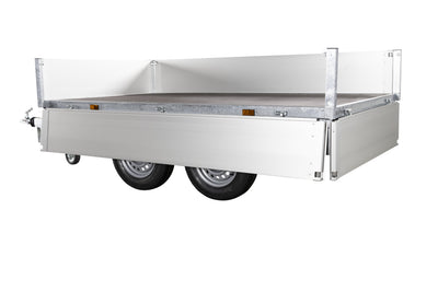 Variant 20P215 Trailer | Aluminium | Ladmål 254 x 144 x 35 cm | 2000 kg