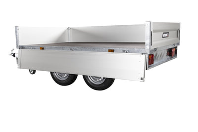 Variant 20P215 Trailer | Aluminium | Ladmål 254 x 144 x 35 cm | 2000 kg