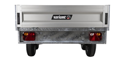 Variant 20P215 Trailer | Aluminium | Ladmål 254 x 144 x 35 cm | 2000 kg