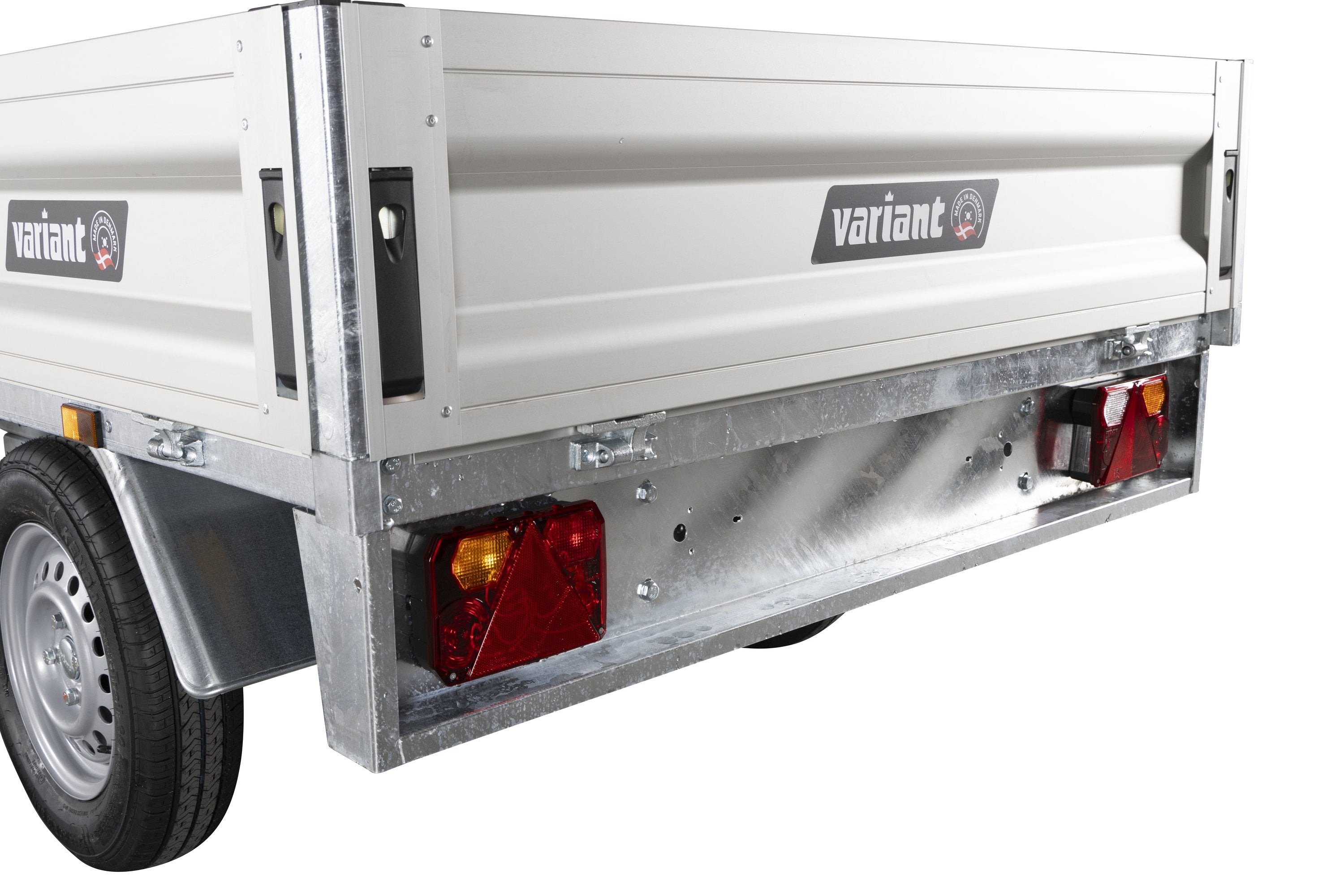 Variant 20P215 Trailer | Aluminium | Ladmål 254 x 144 x 35 cm | 2000 kg