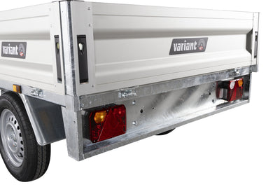 Variant 20P215 Trailer | Aluminium | Ladmål 254 x 144 x 35 cm | 2000 kg