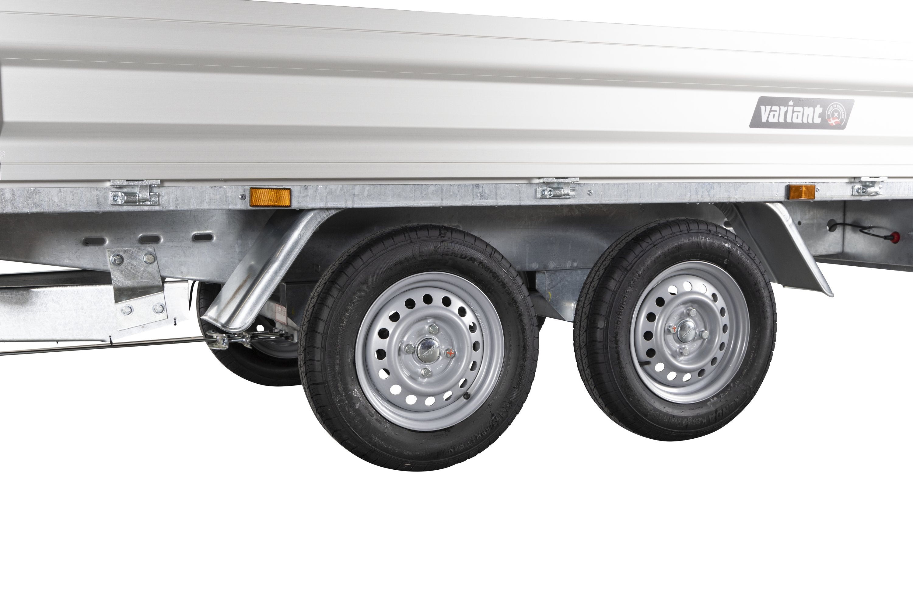 Variant 20P215 Trailer | Aluminium | Ladmål 254 x 144 x 35 cm | 2000 kg