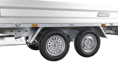 Variant 20P215 Trailer | Aluminium | Ladmål 254 x 144 x 35 cm | 2000 kg