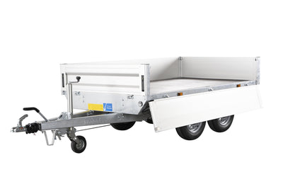 Variant 20P215 Trailer | Aluminium | Ladmål 254 x 144 x 35 cm | 2000 kg