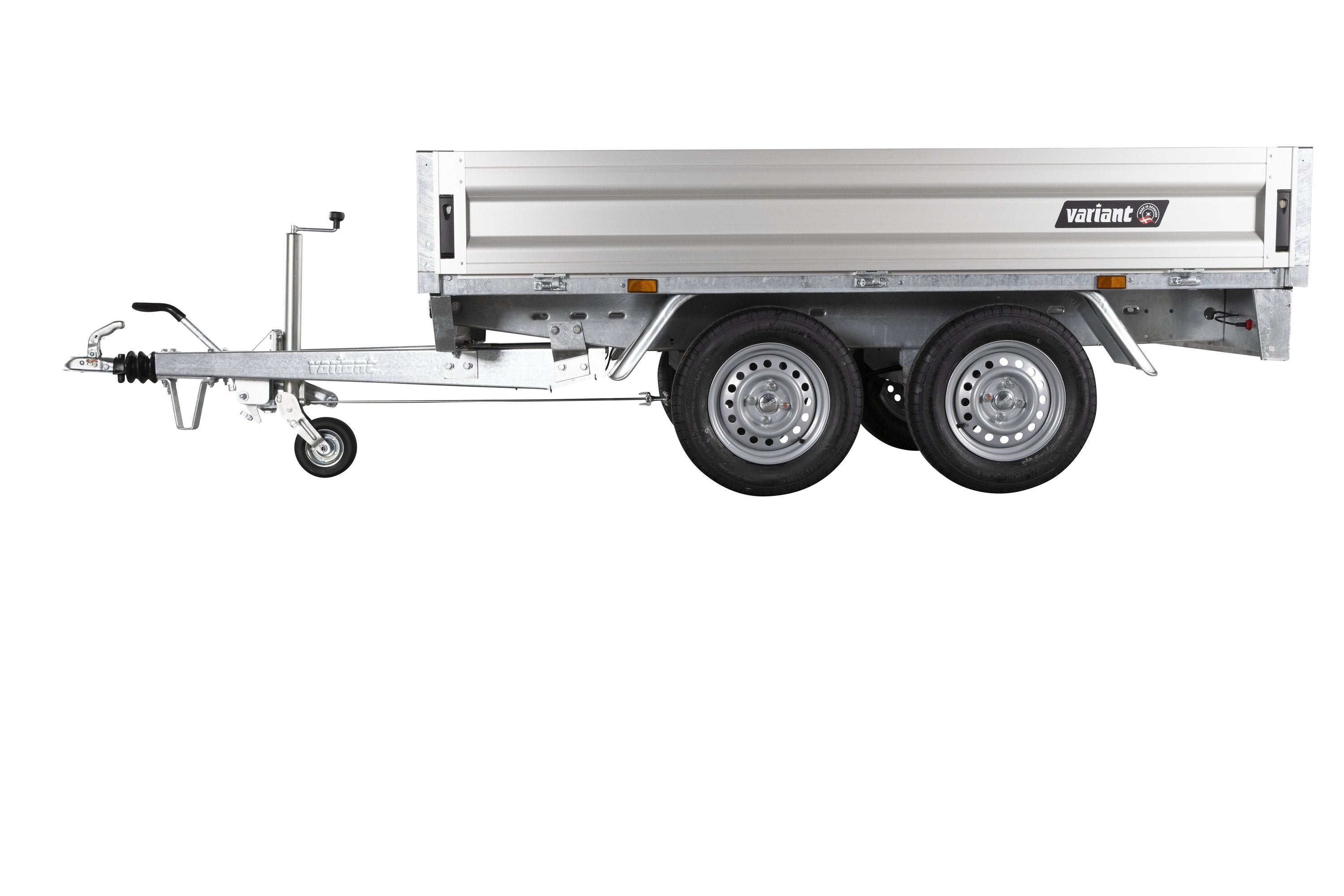 Variant 20P215 Trailer | Aluminium | Ladmål 254 x 144 x 35 cm | 2000 kg