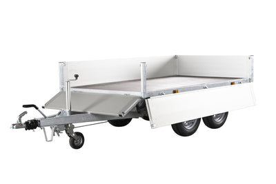 Variant 20P215 Trailer | Aluminium | Ladmål 254 x 144 x 35 cm | 2000 kg